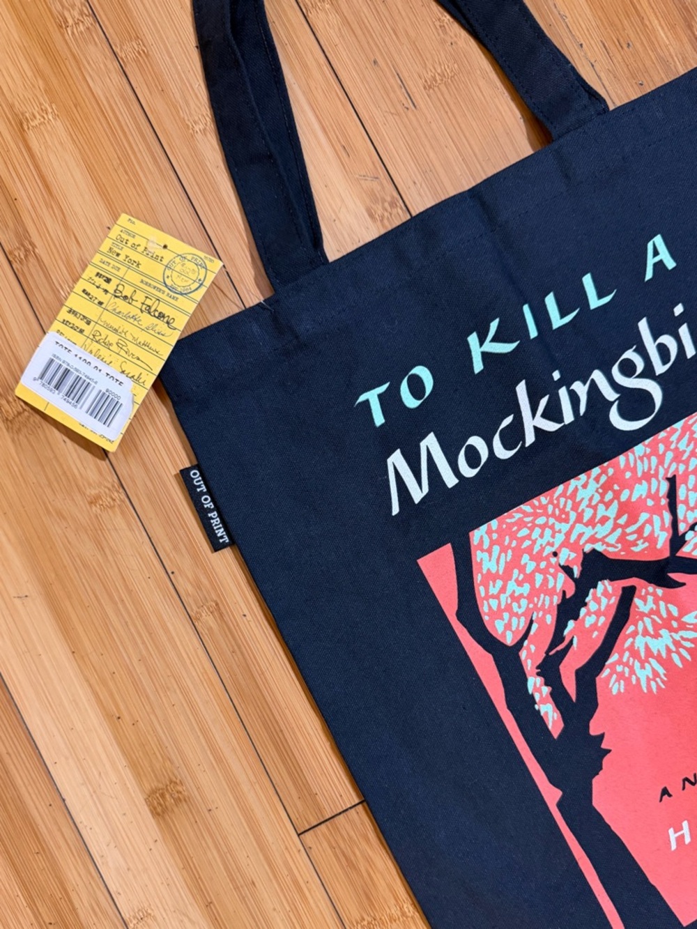 NWT Out Of Print To Kill a Mockingbird Tote Bag OS - Picture 7 of 10